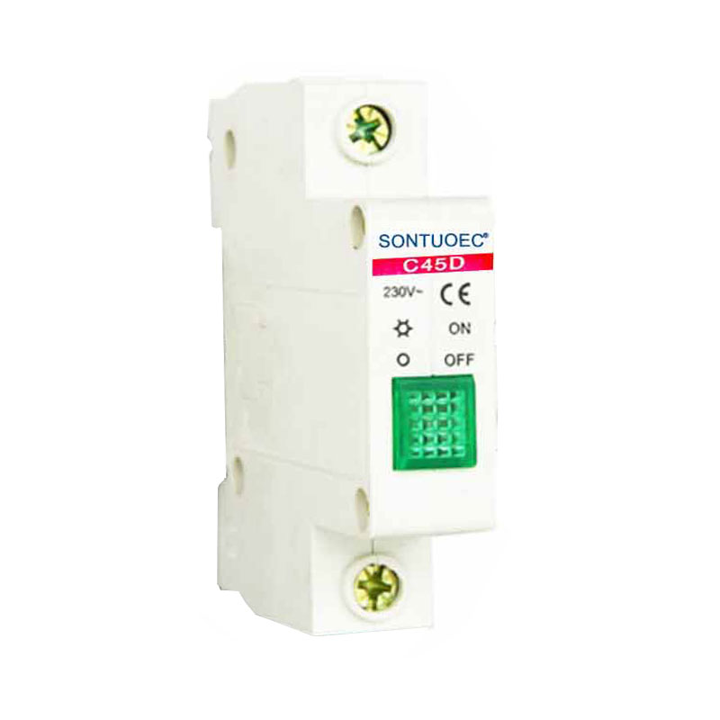 Modulárny indikátor LED svetla DIN Rail